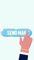 Send Mail Button Vertical video