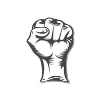 Broken handcuff Freedom concept Hand Drawn Sketch vector