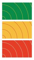 Illustration design template background ripple colorful vector