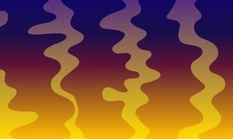 Y2k aesthetic colorful groovy hippie 70s backgrounds. Waves, swirl, twirl pattern with gradient color. Twisted and distorted texture in trendy retro psychedelic style. vector