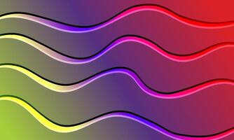colorful groovy hippie 70s backgrounds. Waves, swirl, pattern with gradient color. wavy texture in trendy retro psychedelic style. Y2k aesthetic. vector