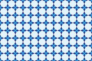 Abstract background geometric pattern with blue and light blue rhombuses and octagon shape elements concept banner. vector