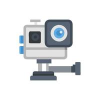 Stylish Action Camera Mount vector