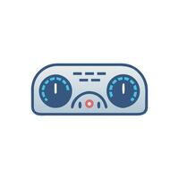 Stylish Car HUD Display vector