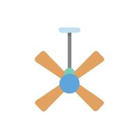 Stylish Ceiling Fan Design vector