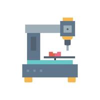 Versatile CNC Machine Icon vector