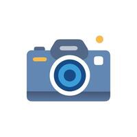 Stylish Digital Camera Design vector