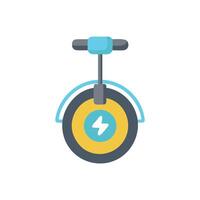 Stylish Electric Unicycle Design vector