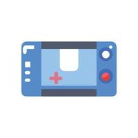Interactive Gaming Console Icon Design vector