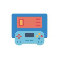 Gaming Console Interactive Entertainment Icon vector