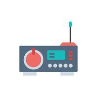 Ham Radio Communication Equipment Design vector