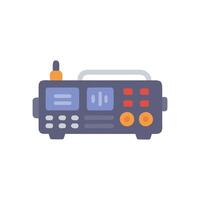 Ham Radio Communication Device Icon vector