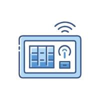 Home Automation Control Panel Icon vector