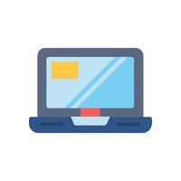 Laptop Computer Device Icon vector