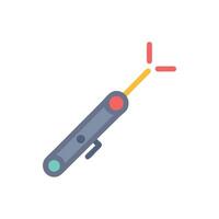 Laser Pointer Presentation Device Icon vector