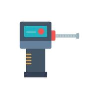 Laser Measurement Tool Icon Design vector