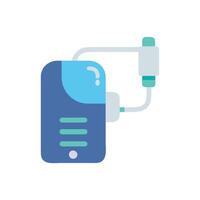 Health Nebulizer Machine Icon vector