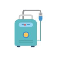 Oxygen Concentrator Medical Device Icon vector