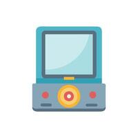 Portable DVD Player Icon Design icon vector
