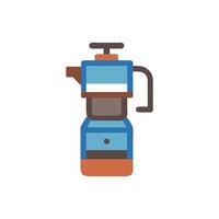 Portable Espresso Maker Icon Design vector