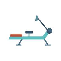 Rowing Machine Icon Design vector