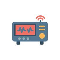 Electronics Signal Generator Icon vector
