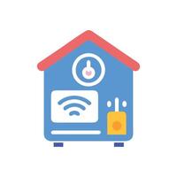 Home Automation Smart Hub Icon vector