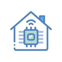 Smart Home Hub Device Icon vector