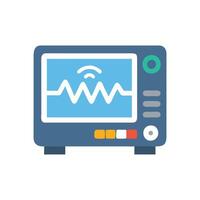 Smart Oscilloscope Icon Design vector
