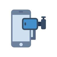Smartphone Gimbal Icon for Filmmakers vector