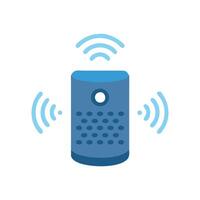 Smart Speaker Device Icon Design vector
