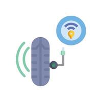 Smart Tire Pressure Monitor Icon Design vector