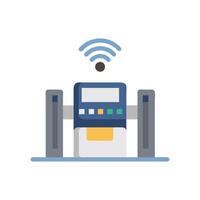 Warehouse Scanner Smart Icon vector