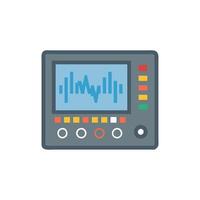 Spectrum Analyzer Icon for Audio vector