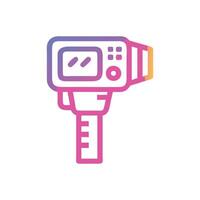 Stylish Thermal Camera Icon for Use vector