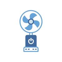 Compact USB Fan Icon for Use vector
