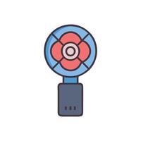 Versatile USB Fan Icon for Use vector