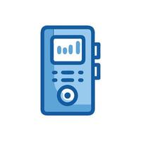 Versatile Voice Recorder Icon for Use vector