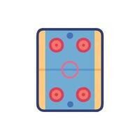 Dynamic Air Hockey Table Icon vector