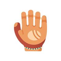 Baseball Catcher Glove Icon vector