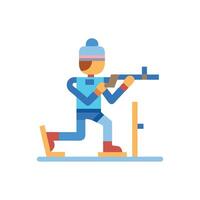 Icon for Biathlon Competition vector