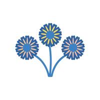Cheerleading Pom Poms Icon Design vector