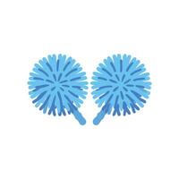 Icon Design for Cheerleading Pom Poms vector