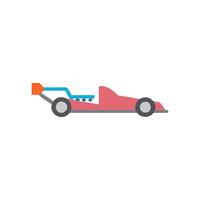 Icon Design for Dragster Car vector