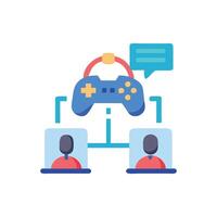 Dynamic ESports Gaming Icon Design vector