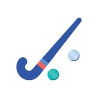 Hockey Stick and Ball Graphic for Sports vector