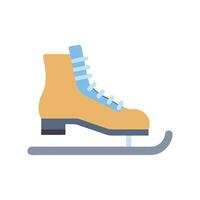 Stylized Ice Skating Graphic for Events vector