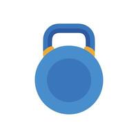 Stylish Kettlebell Icon Design vector