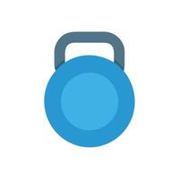 Creative Kettlebell Graphic Design vector