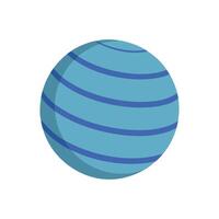 Icon of Pilates Ball for Exercise Routine vector